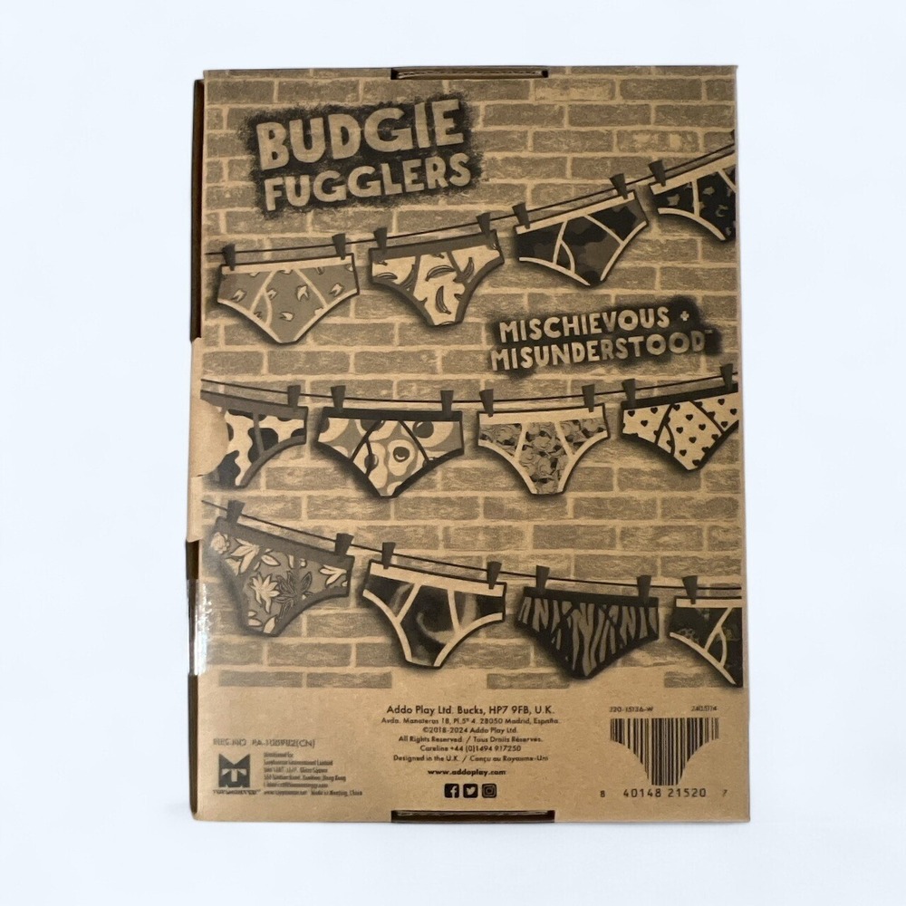 Fuggler Ugly Monster BUDGIE EDITION 9" Gaptooth Mcgoo Fried Egg Underwear #41 - Picture 3 of 3